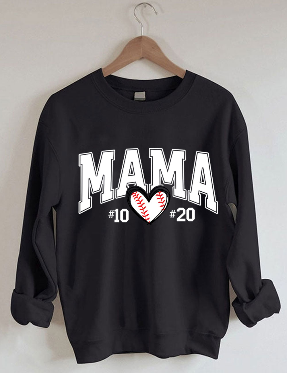 Custom Baseball Mom Sweatshirt
