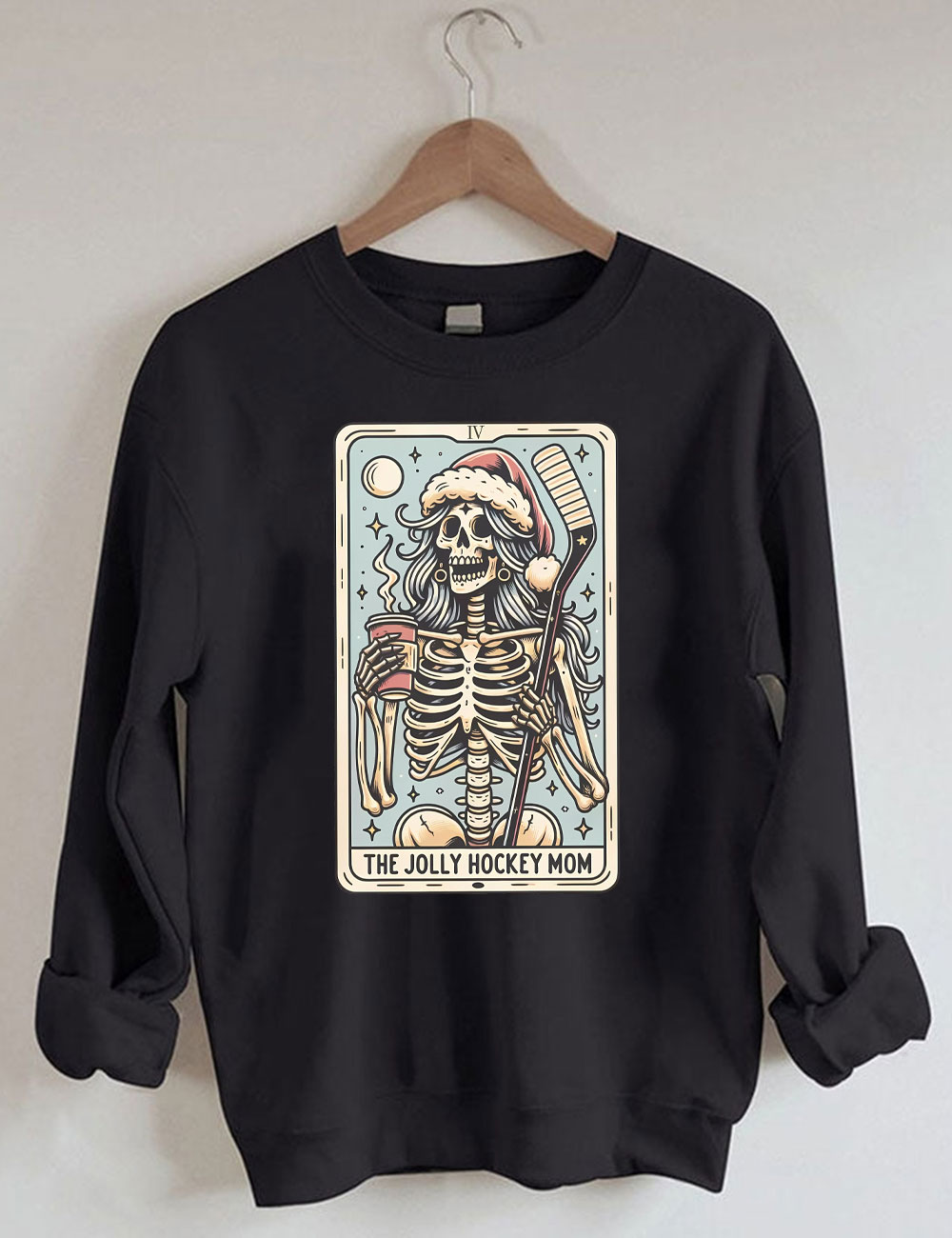 THE JOLLY HOCKEY MOM Sweatshirt