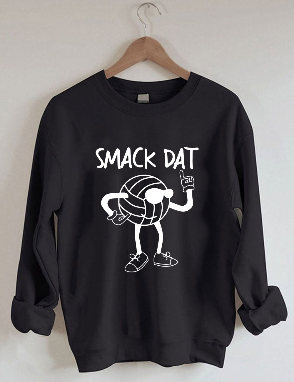 Smack Dat Volleyball Player Sweatshirt