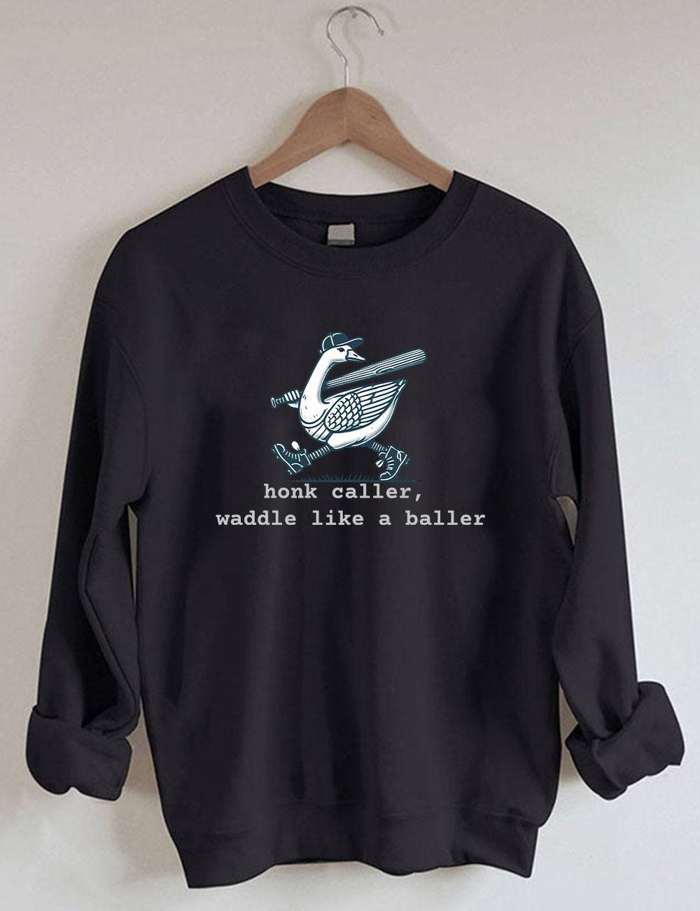 Baseball Silly Goose Sweatshirt