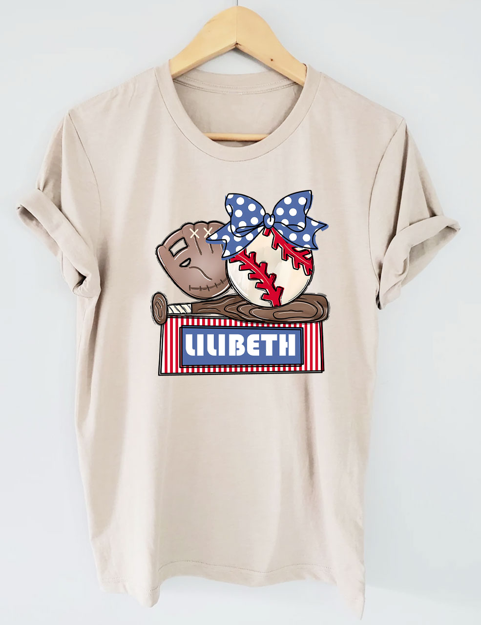 Custom Baseball Trio T-shirt