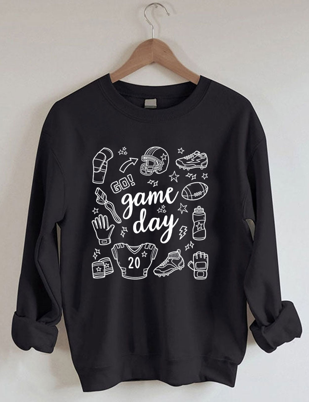 Game Day Custom Football Sweatshirt