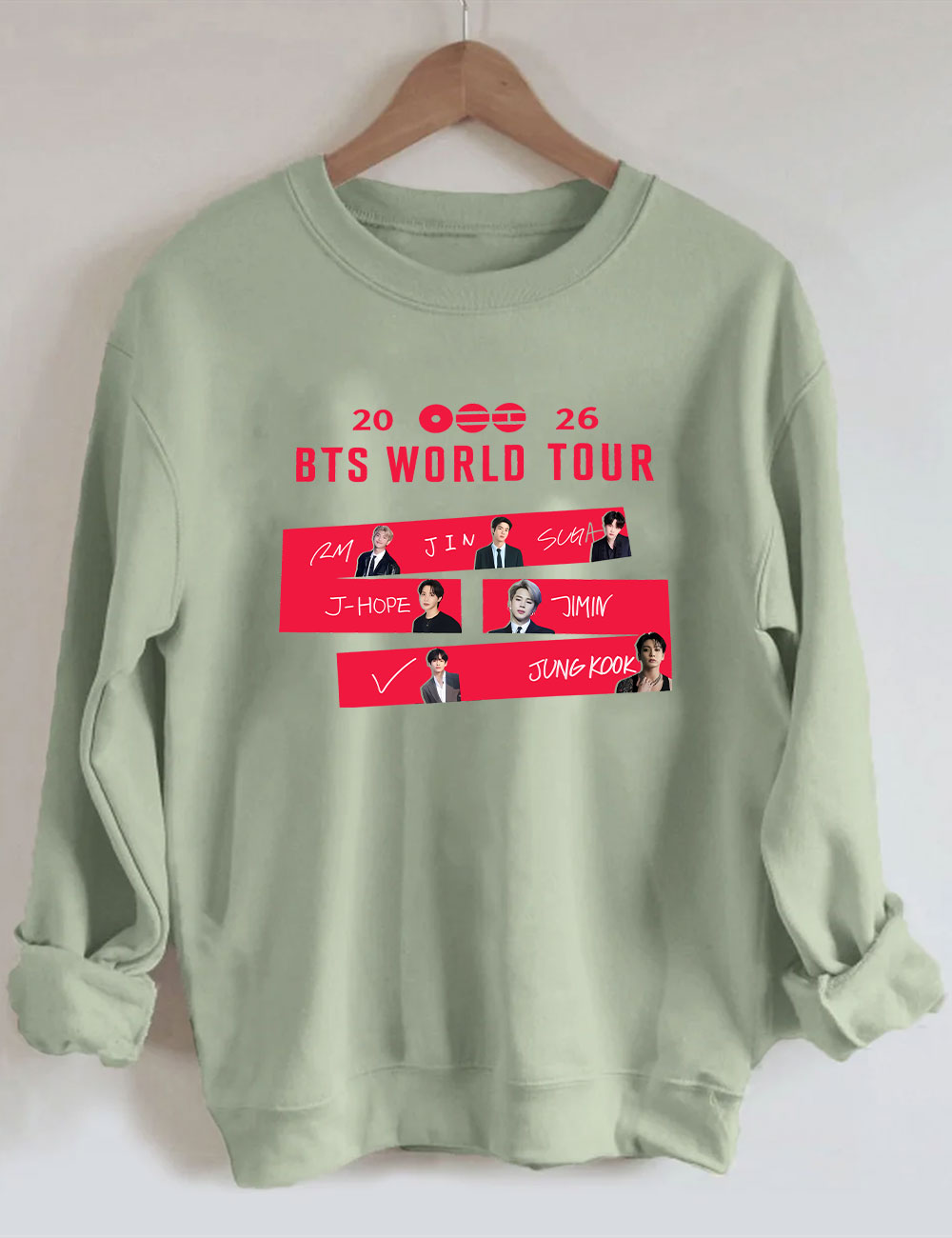 Boy Band BTS Kpop Sweatshirt