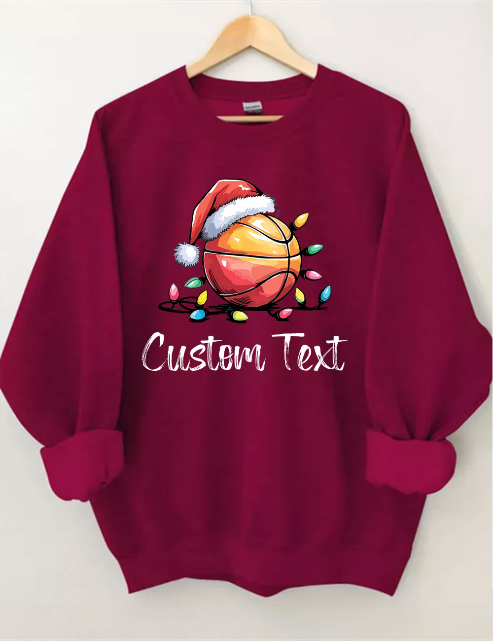 Christmas Custom Basketball Sweatshirt