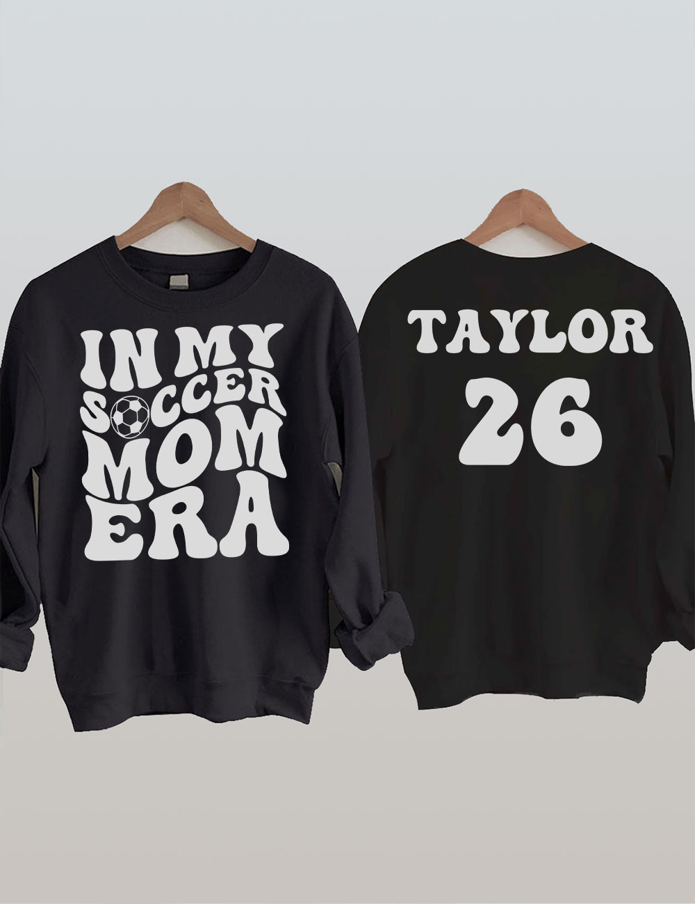 Custom In My Soccer Mom Ear Sweatshirt