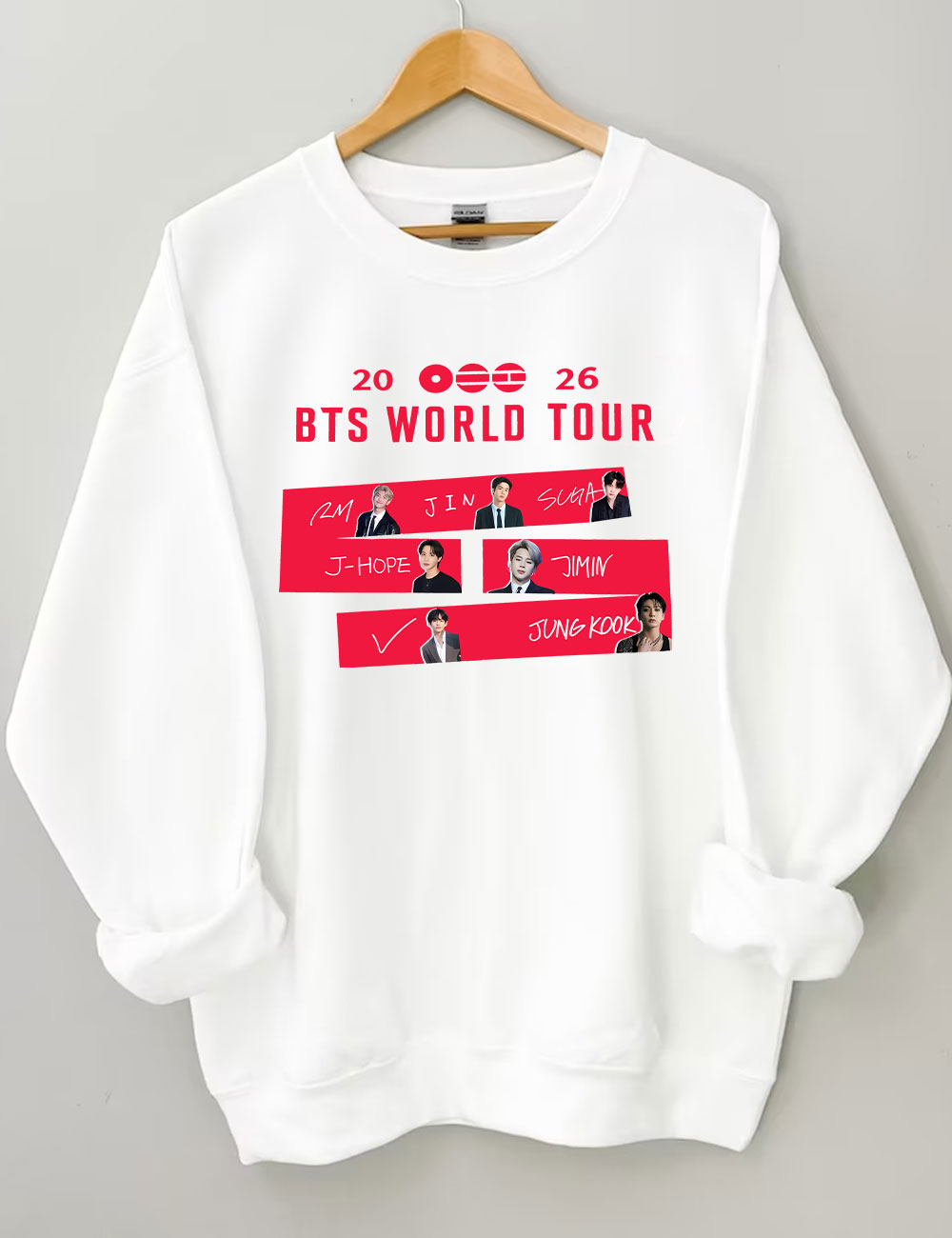 Boy Band BTS Kpop Sweatshirt