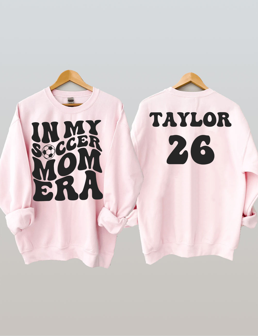 Custom In My Soccer Mom Ear Sweatshirt