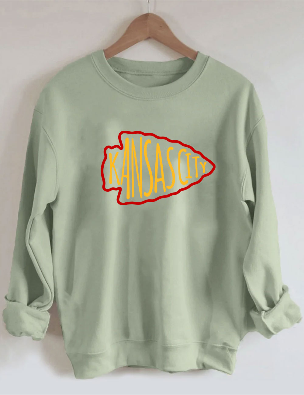 KC Chiefs Arrowhead Football Sweatshirt