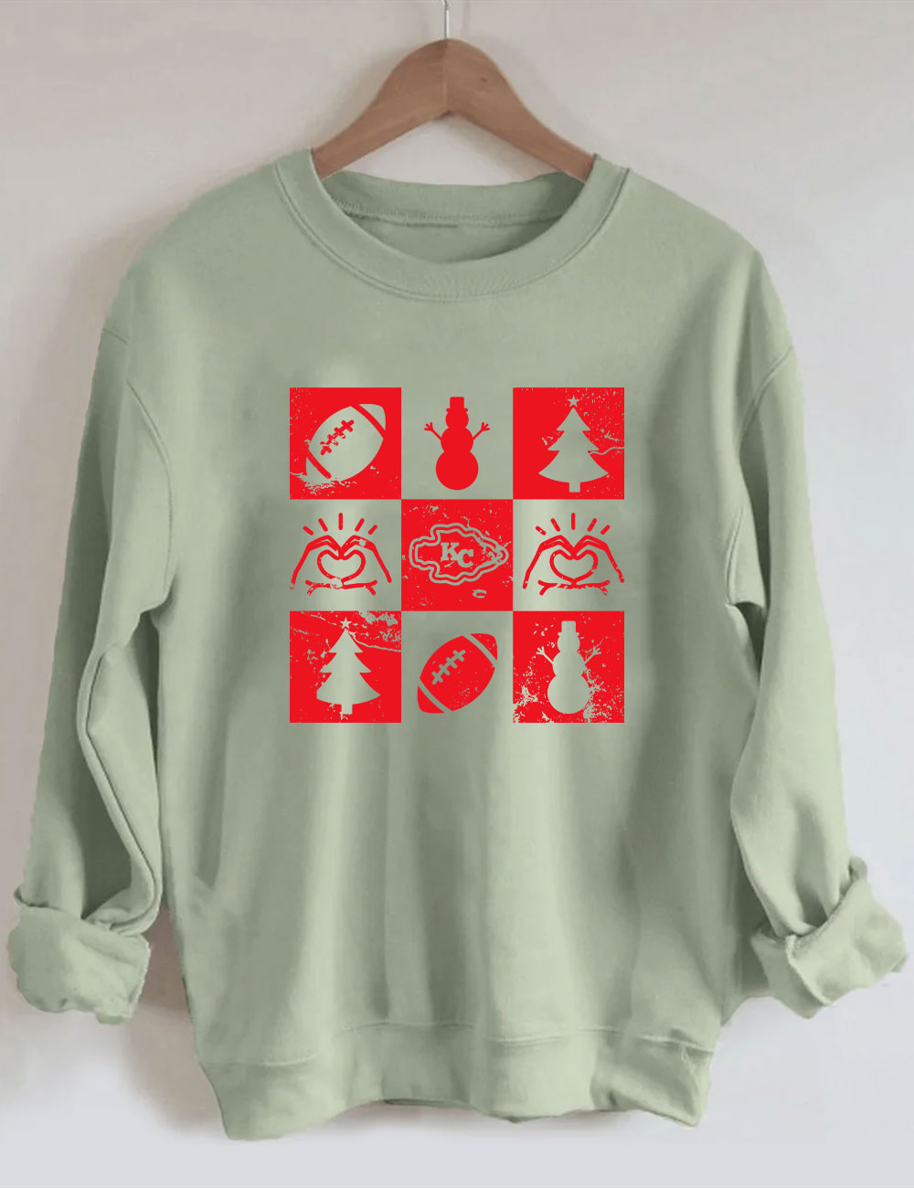 Chiefs Christmas Kansas City FootballSweatshirt