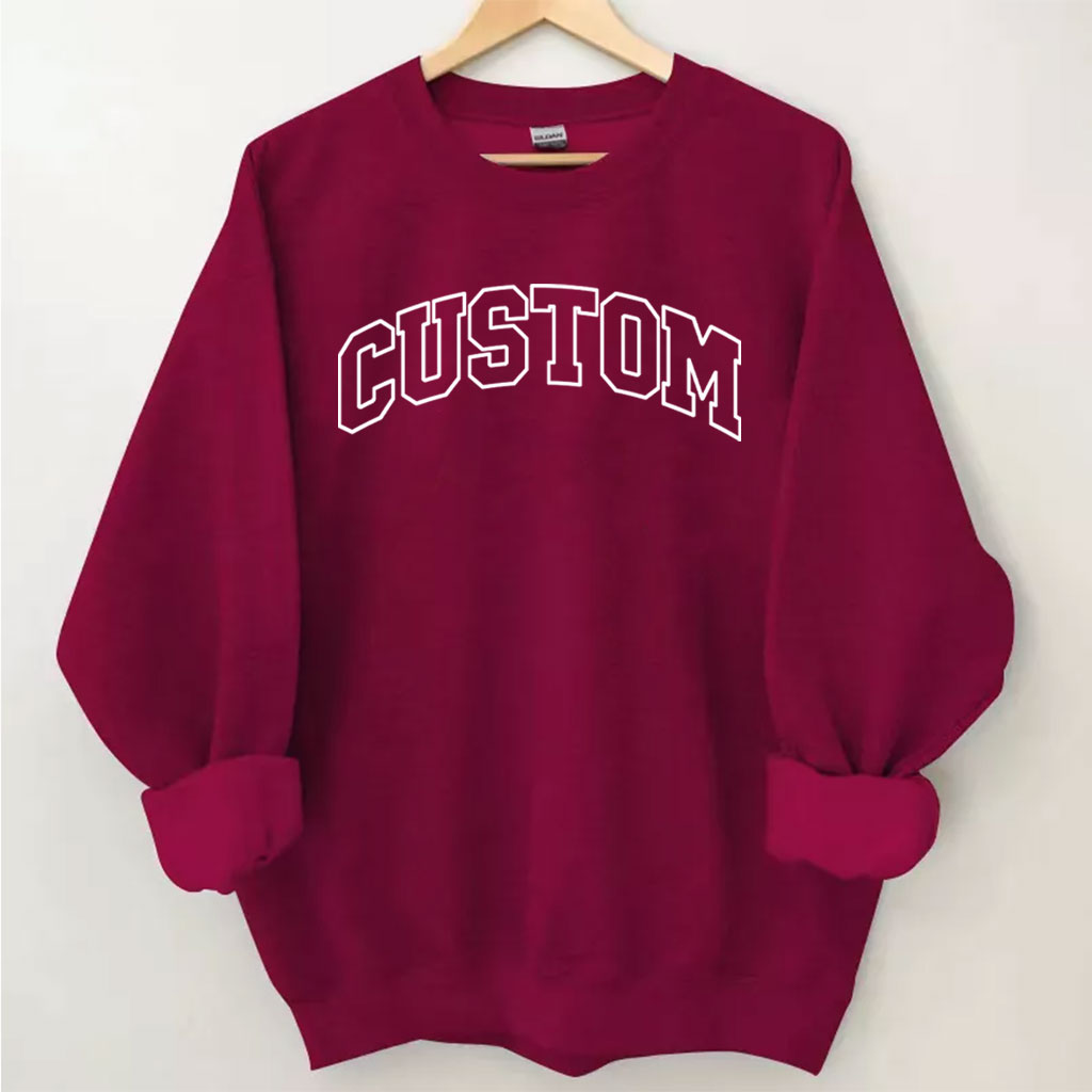 Vintage Custom Sweatshirt Sweatshirt