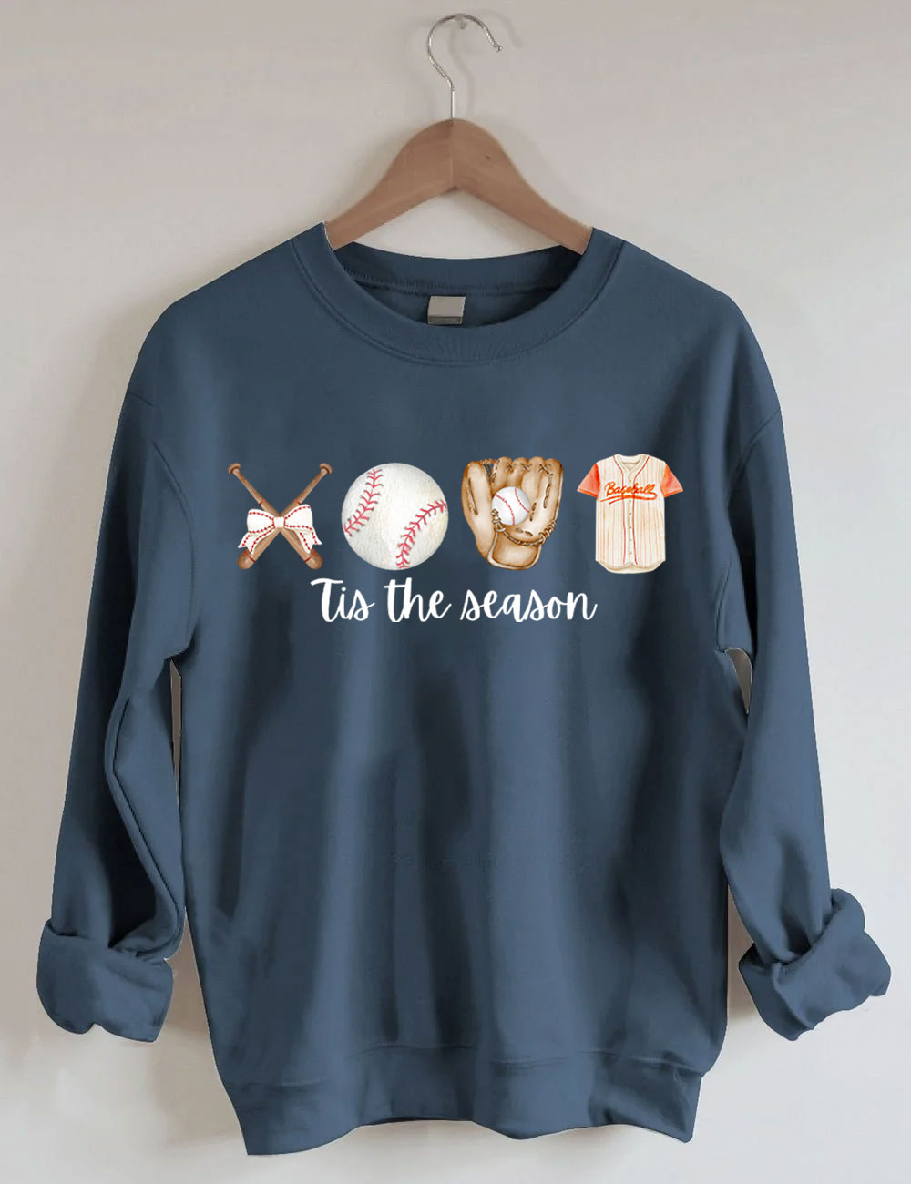 Tis The Baseball Season Sweatshirt