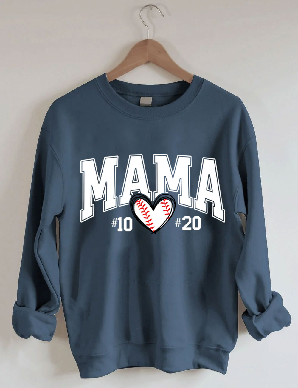 Custom Baseball Mom Sweatshirt