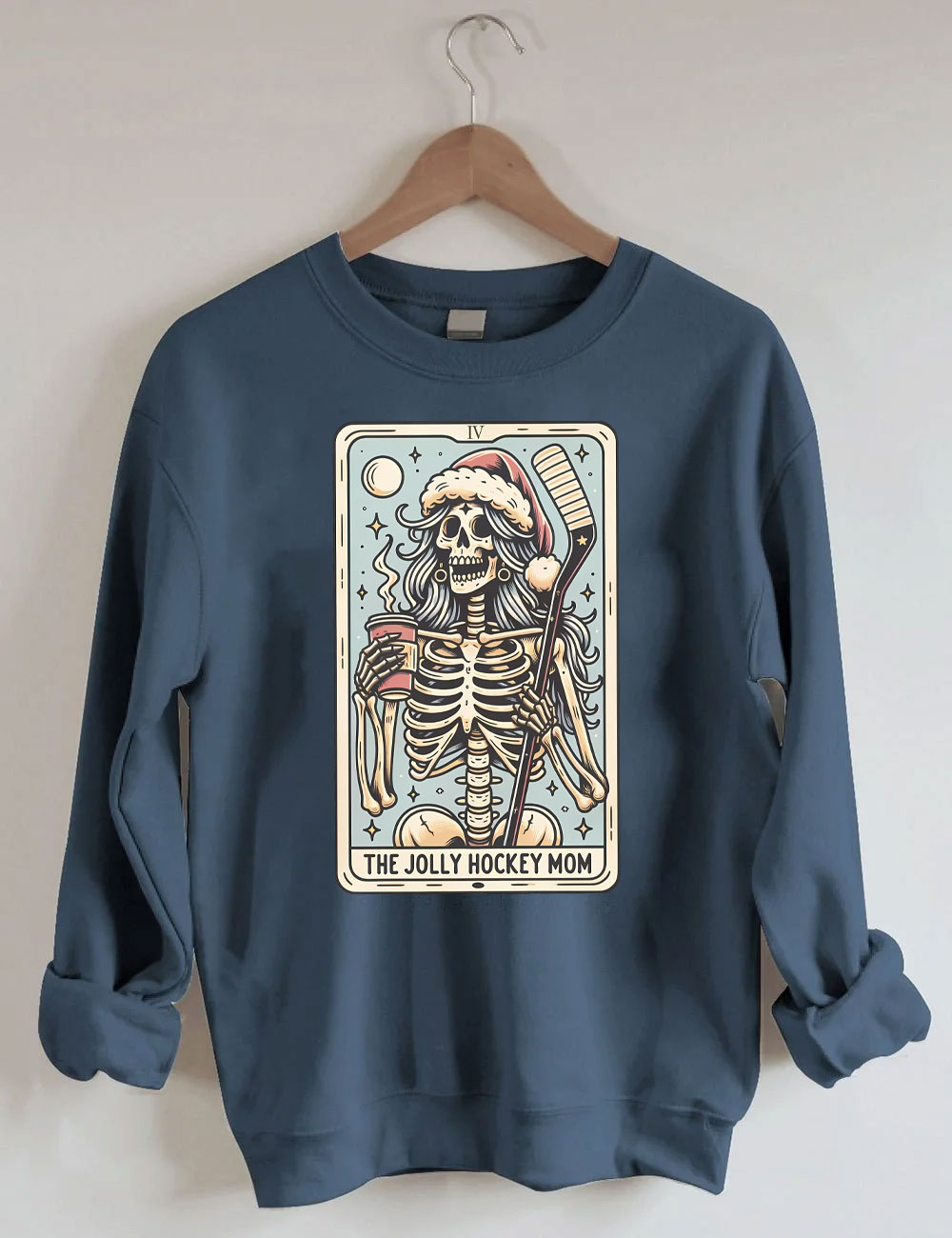 THE JOLLY HOCKEY MOM Sweatshirt