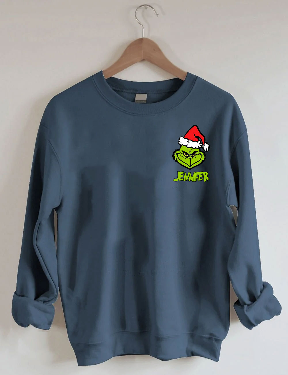 Custom Name Grinch Family Sweatshirt