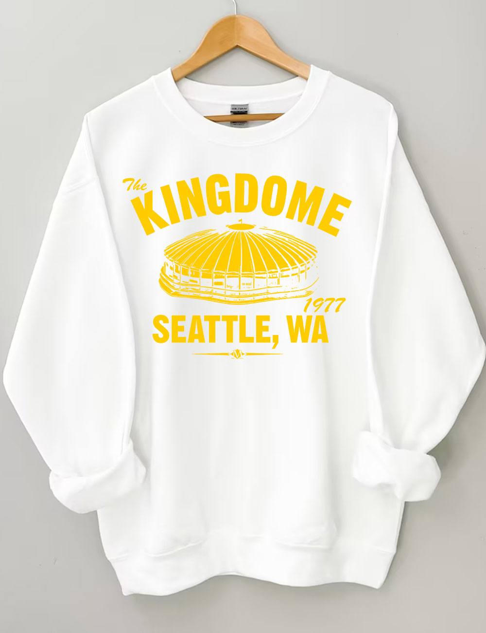 The Kingdome 1977 Baseball Sweatshirt
