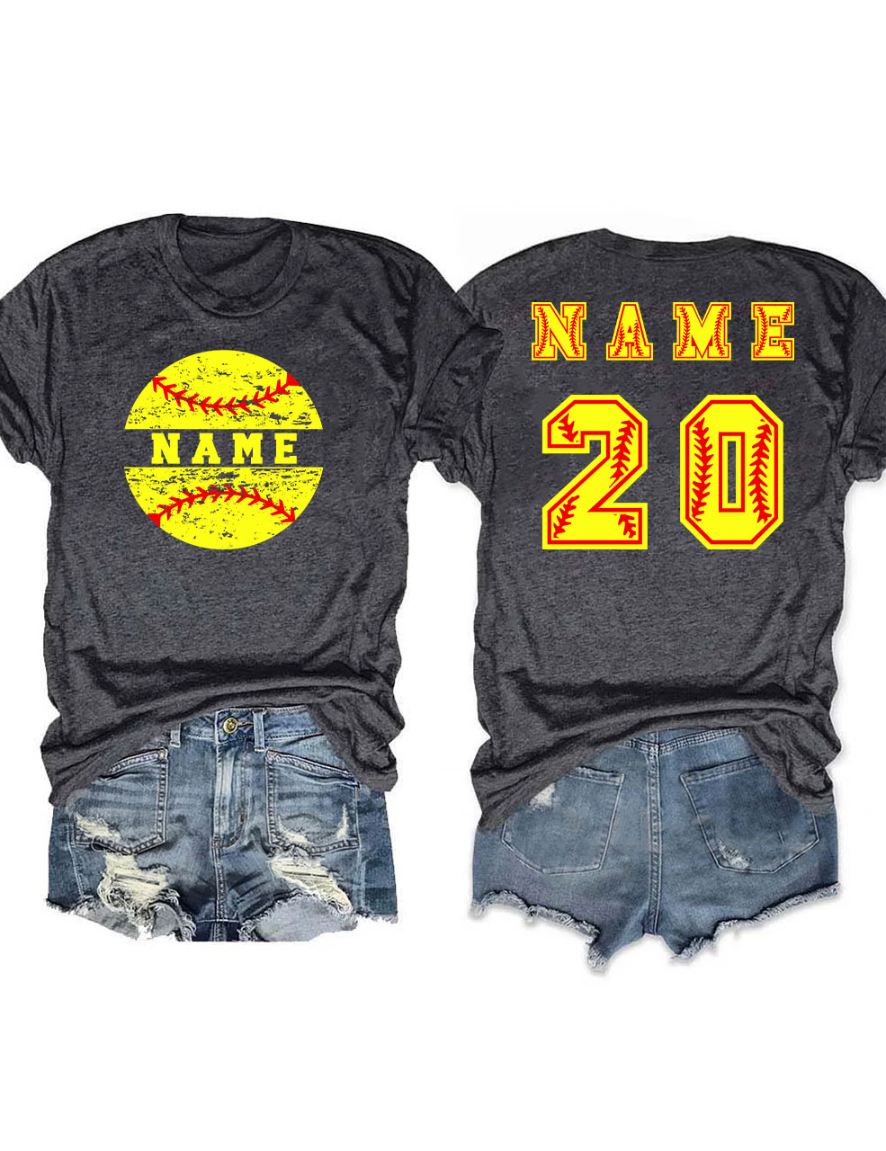 Softball Custom T-shirt