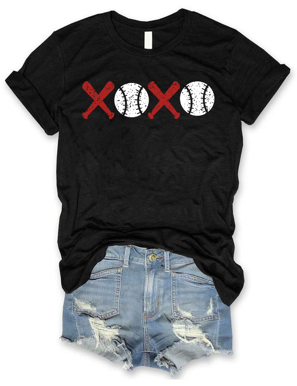 XOXO Baseball T-shirt