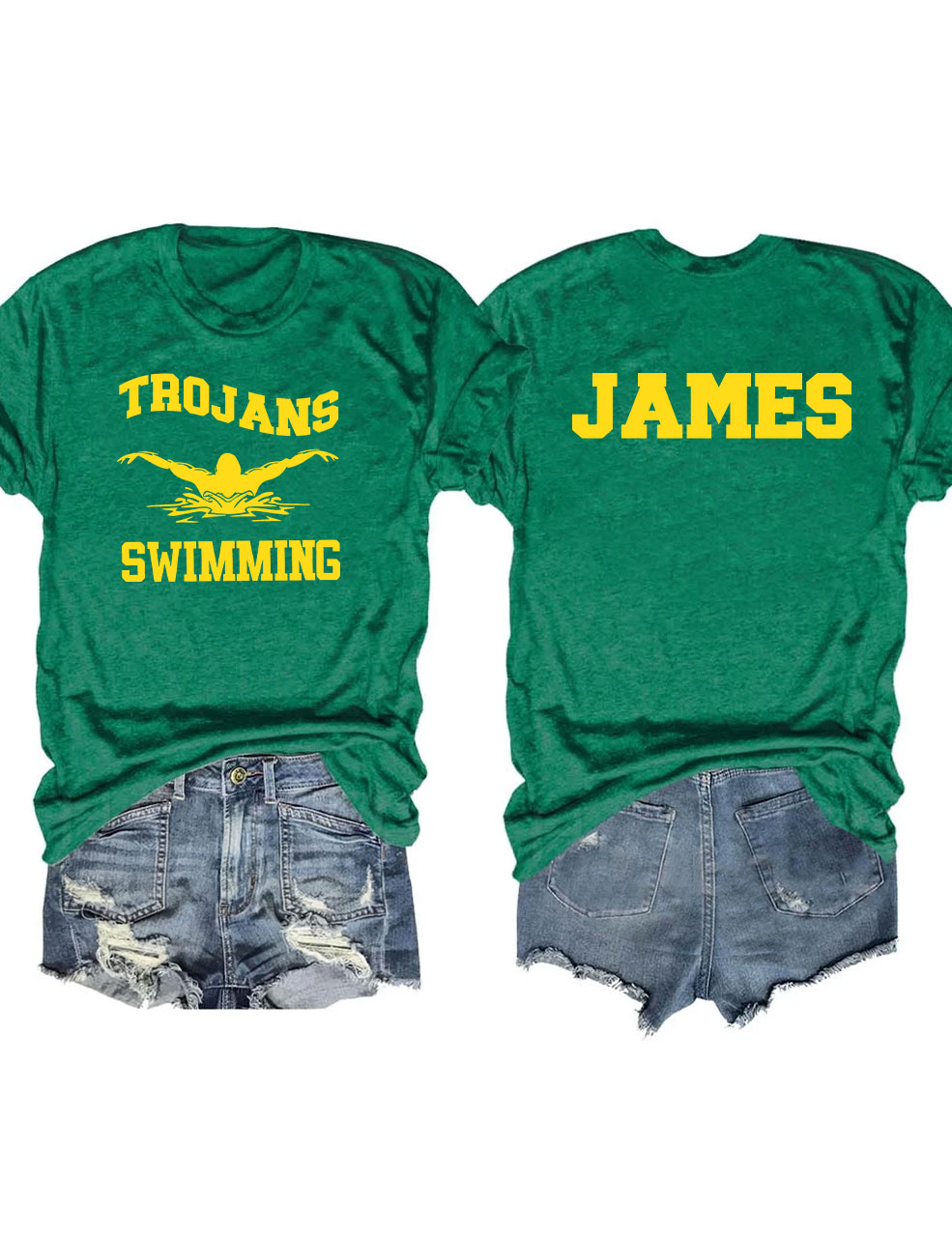 Custom Swimming T-shirt