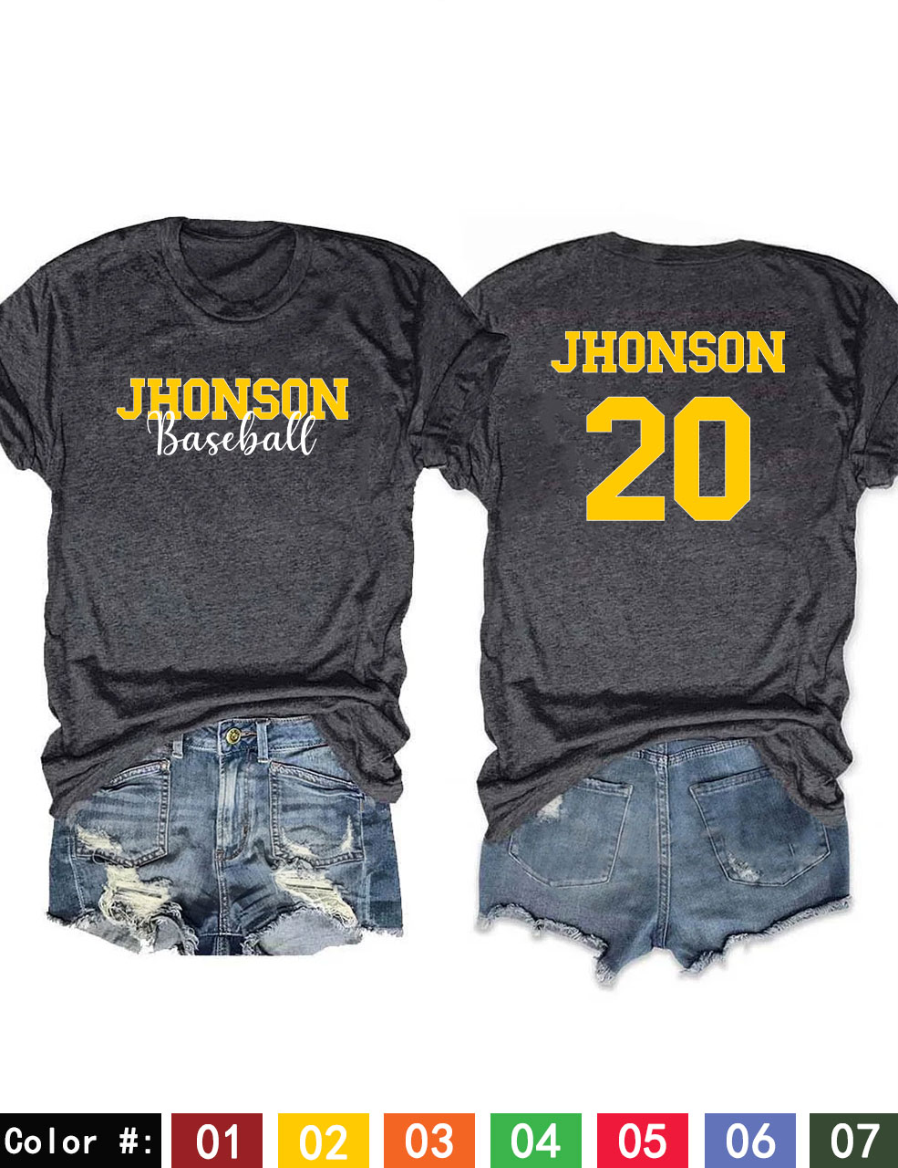 Custom Baseball T-Shirt