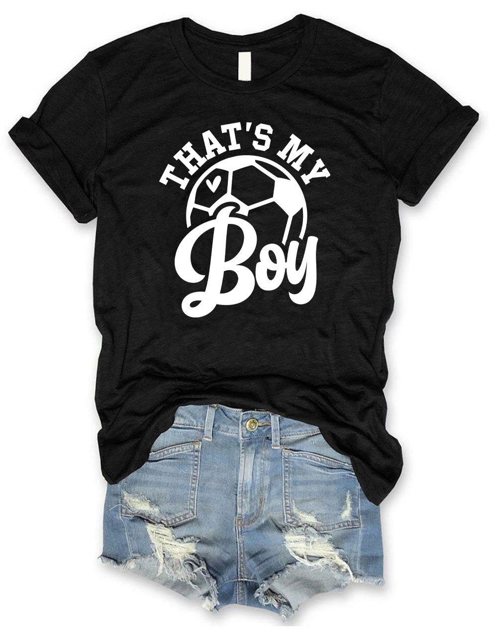 Custom That's My Boy Football T-shirt