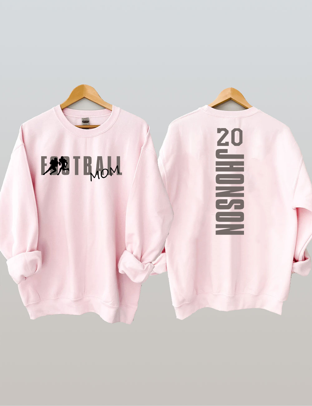 Custom Football Mom Sweatshirt