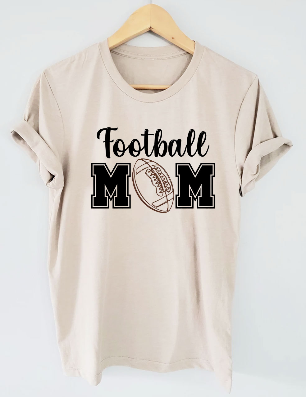Custom Football Mom T-shirt
