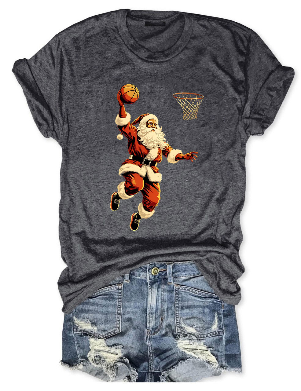 Christmas Basketball T-shirt