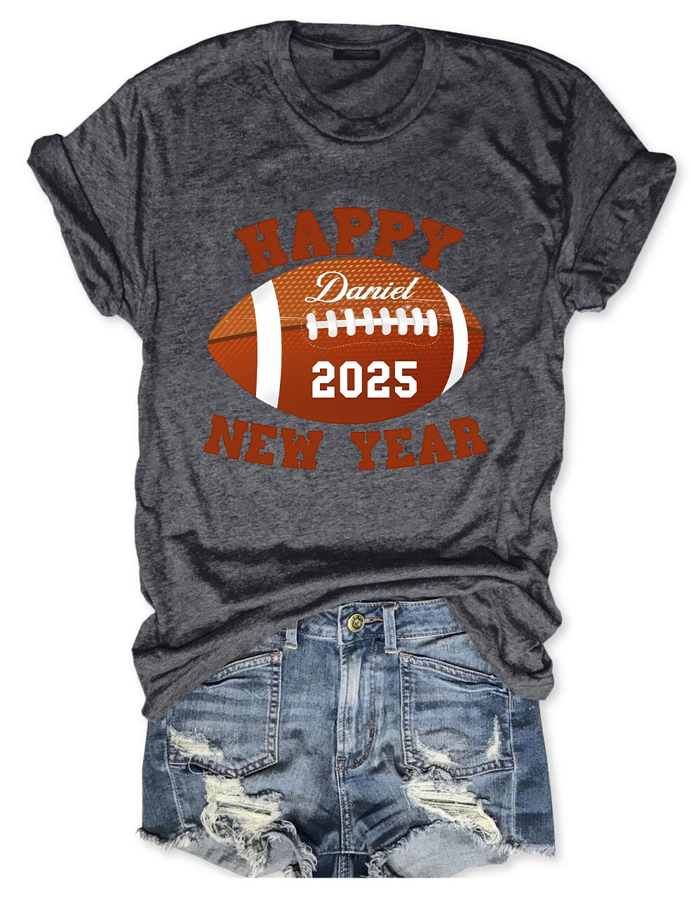 New Year Football T-shirt