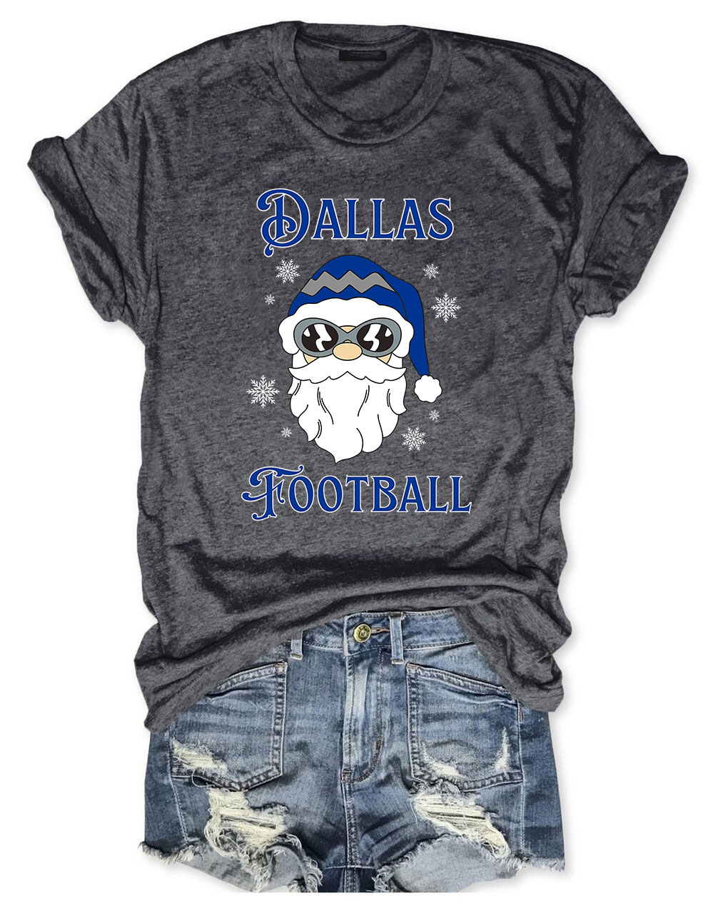 Christmas Dallas Football T-Shirt