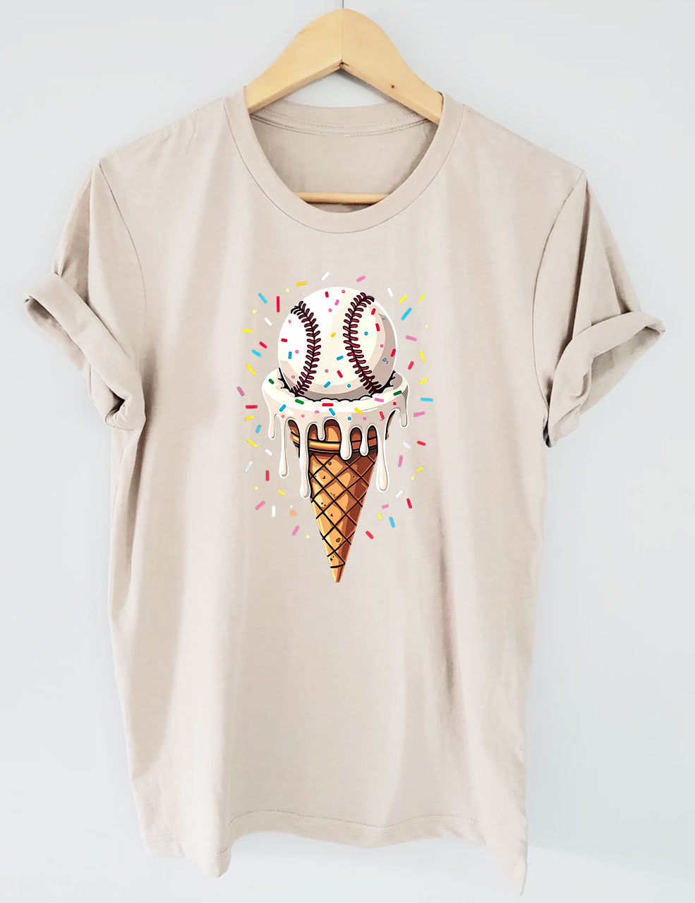 Baseball Ice Cream T-shirt