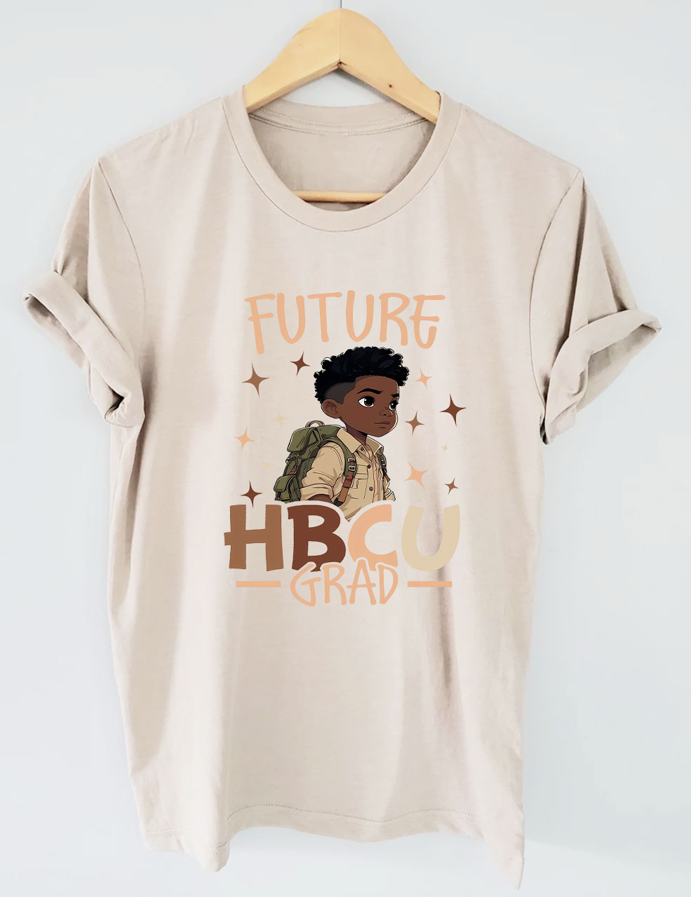 Future HBCU Grad History Black Boy Graduation T-shirt