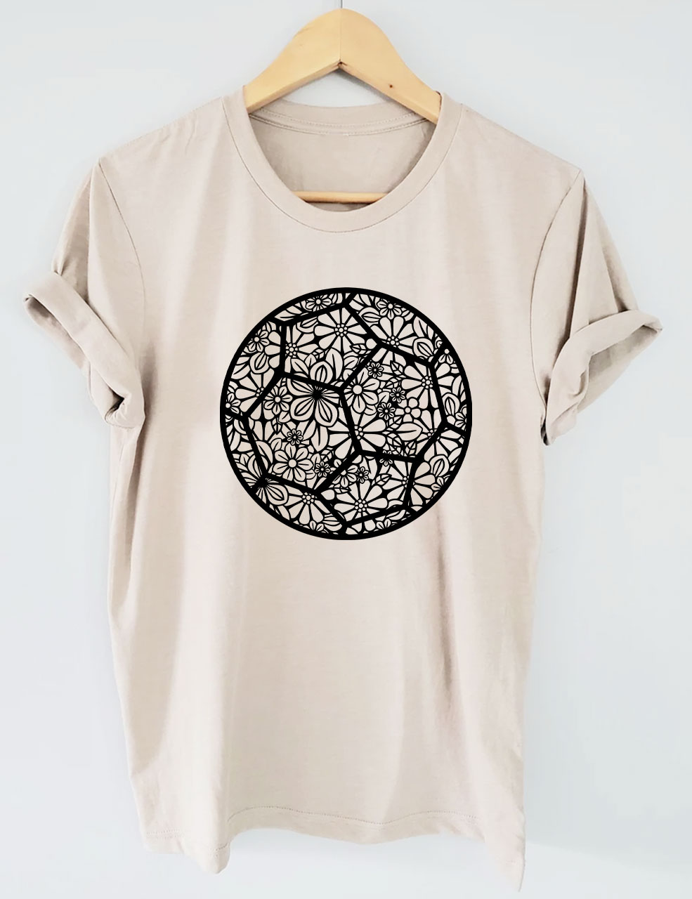 Floral Soccer T-shirt