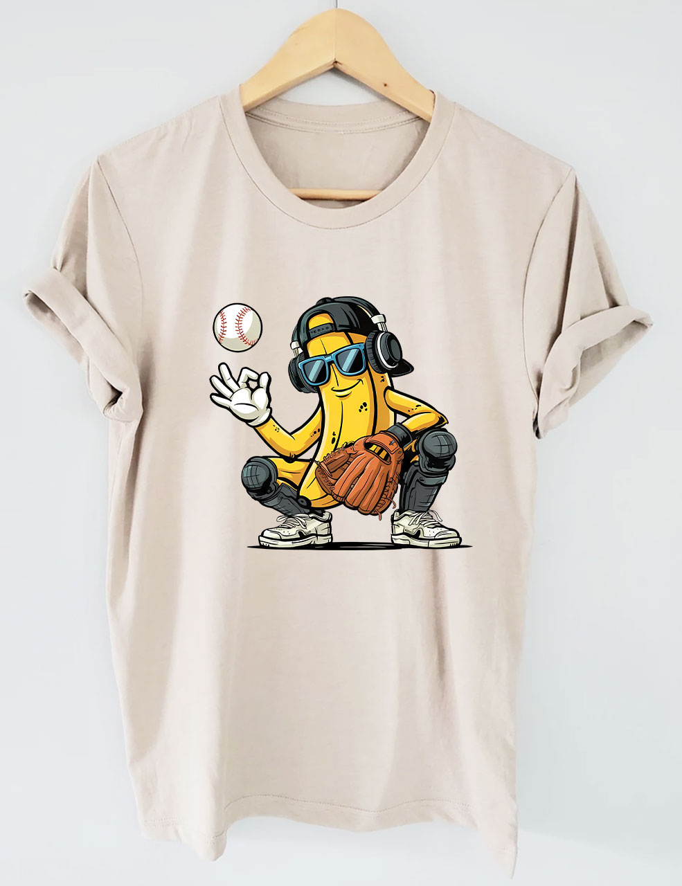 Funny Banana Baseball T-Shirt
