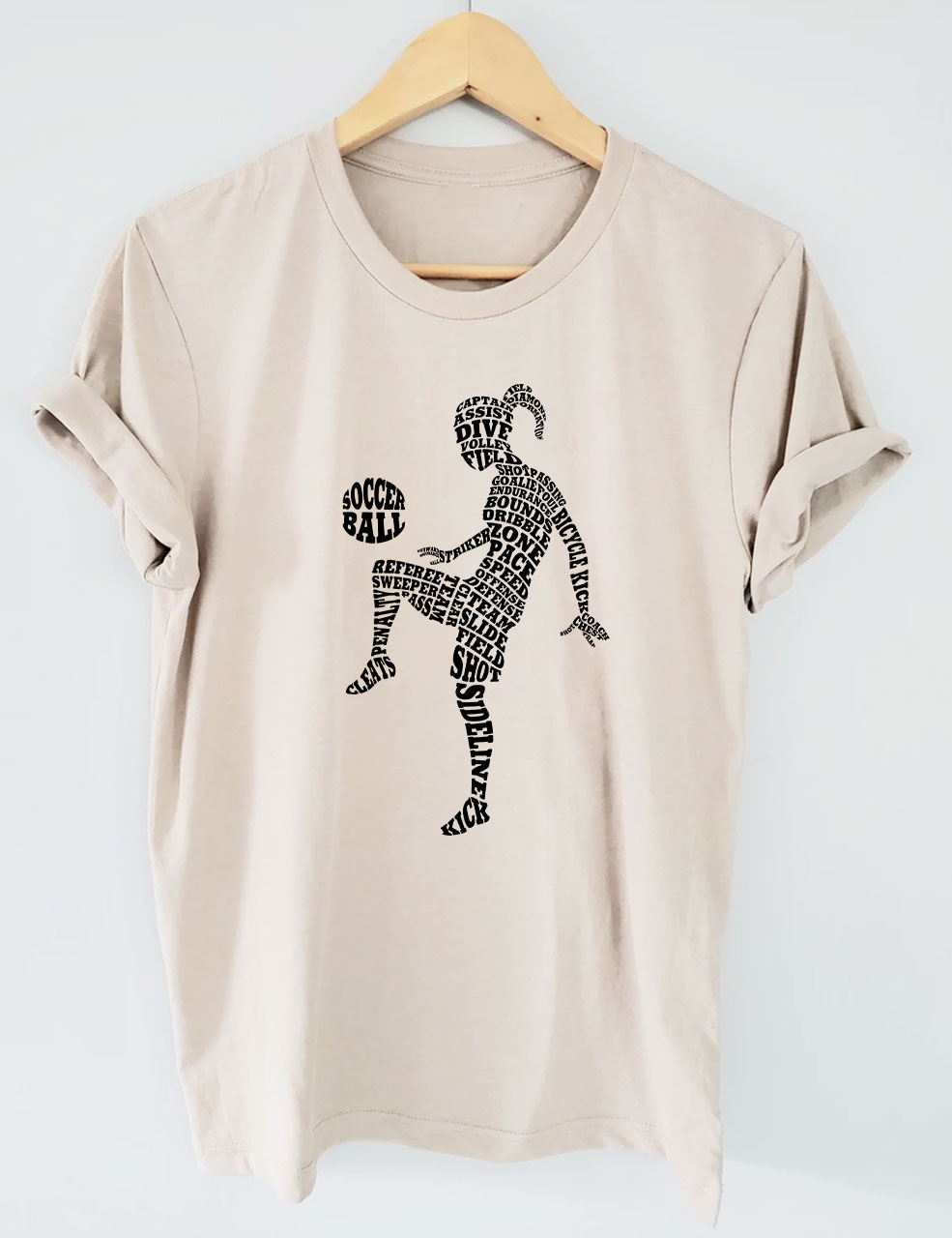 Soccer Player Girls' T-Shirt