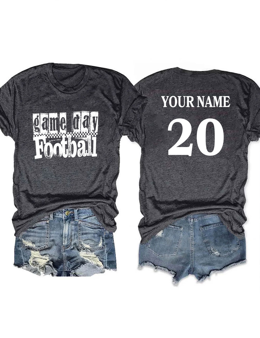 Game Day Custom Football T-shirt