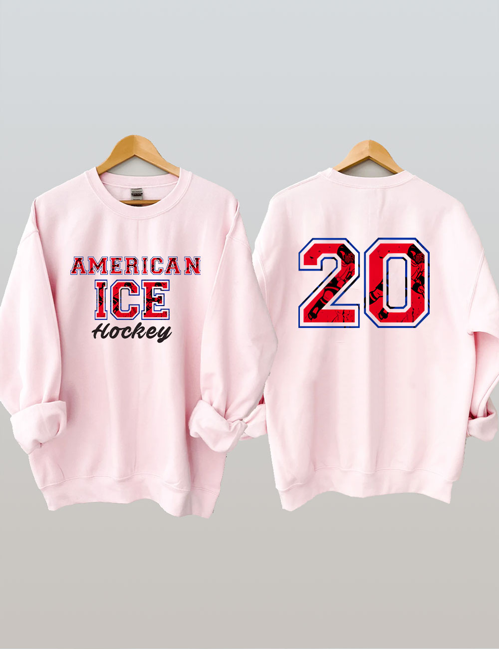 American Ice Hockey Custom Sweatshirt