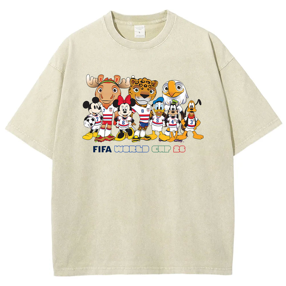 World Cup 2026 USA Canada Mexico Soccer T-shirt