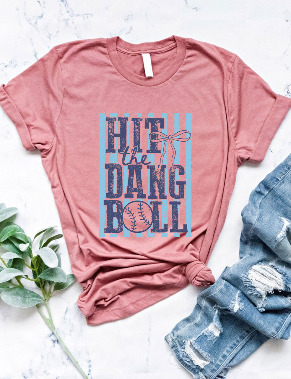Hit the Dang Ball Baseball T-Shirt