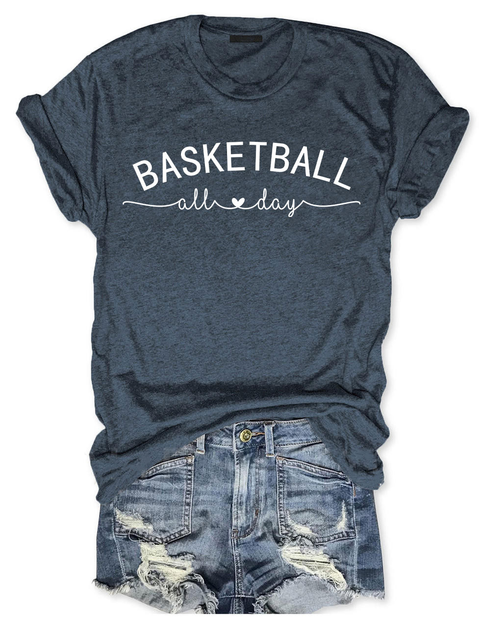 Basketball All Day Custom T-shirt