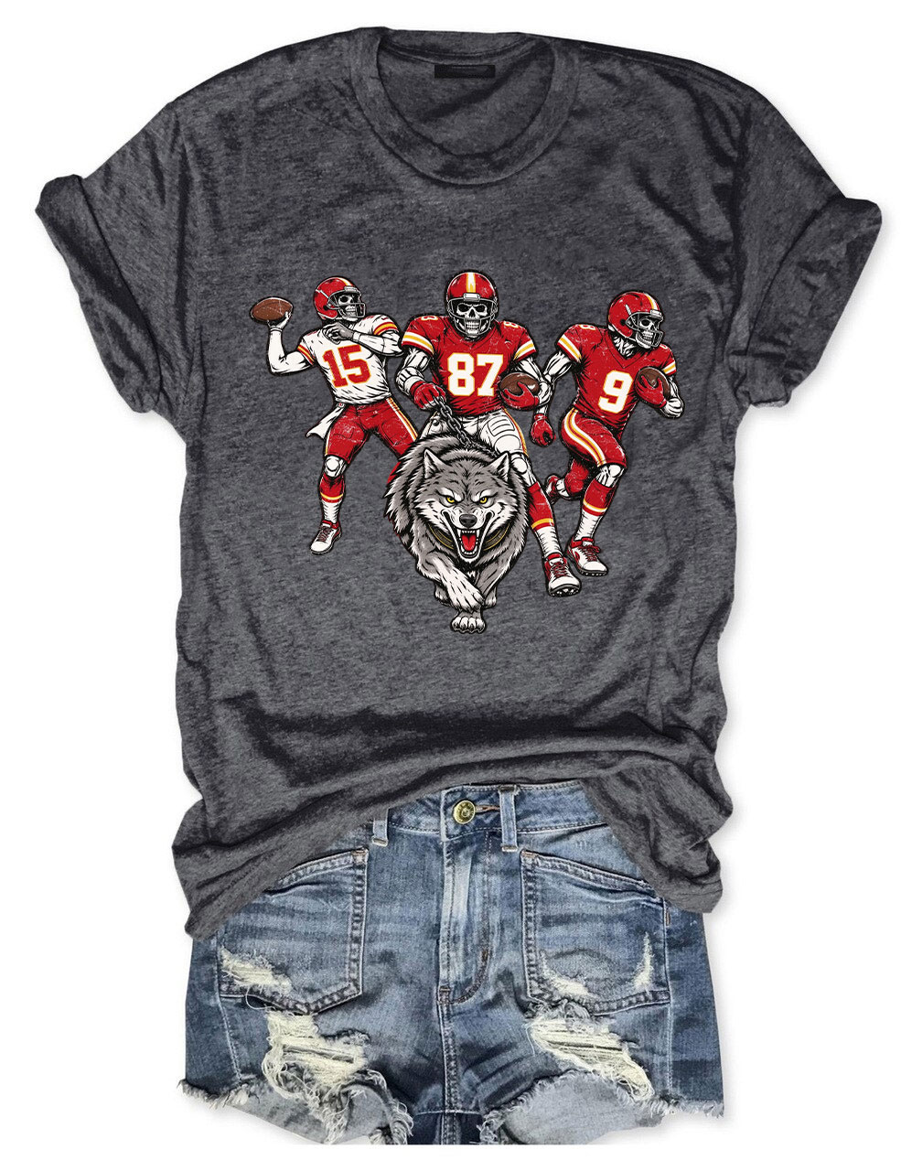 KC Kingdom Football T-Shirt