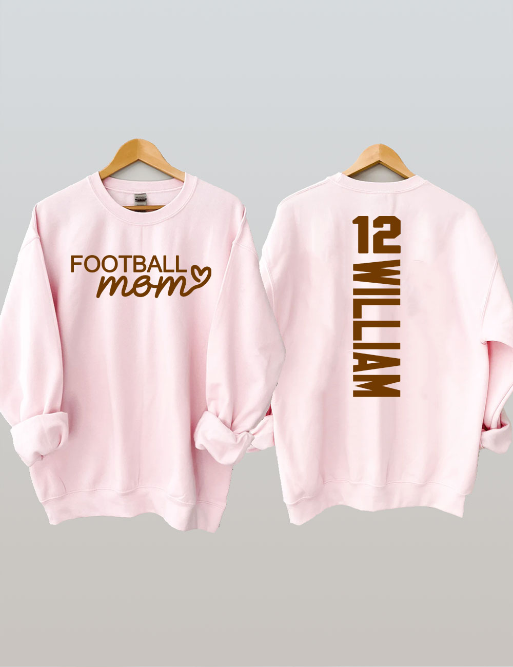 Custom Football Mom Sweatshirt