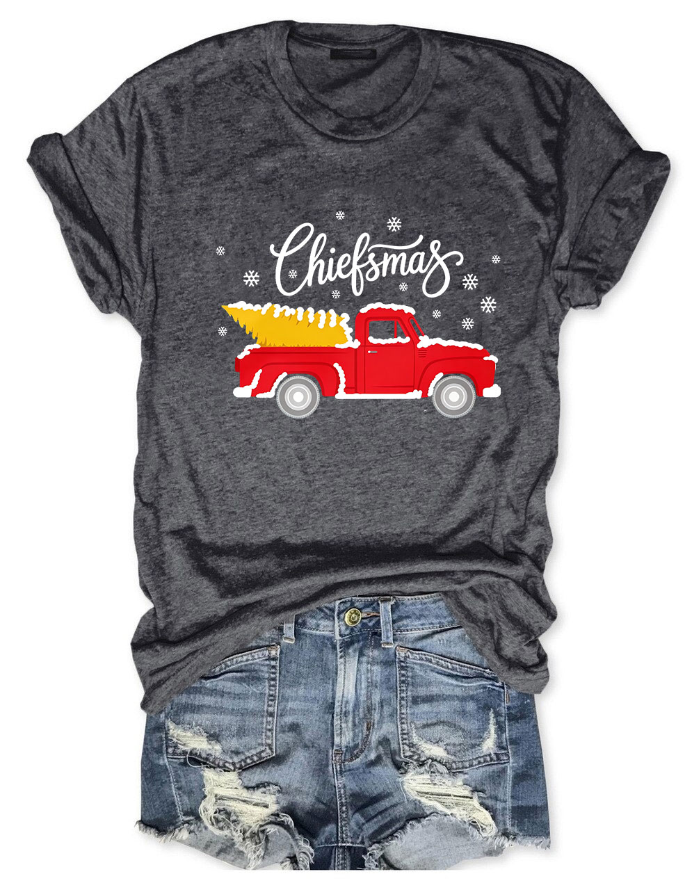  Kansas City Game Day Christmas Football T-Shirt