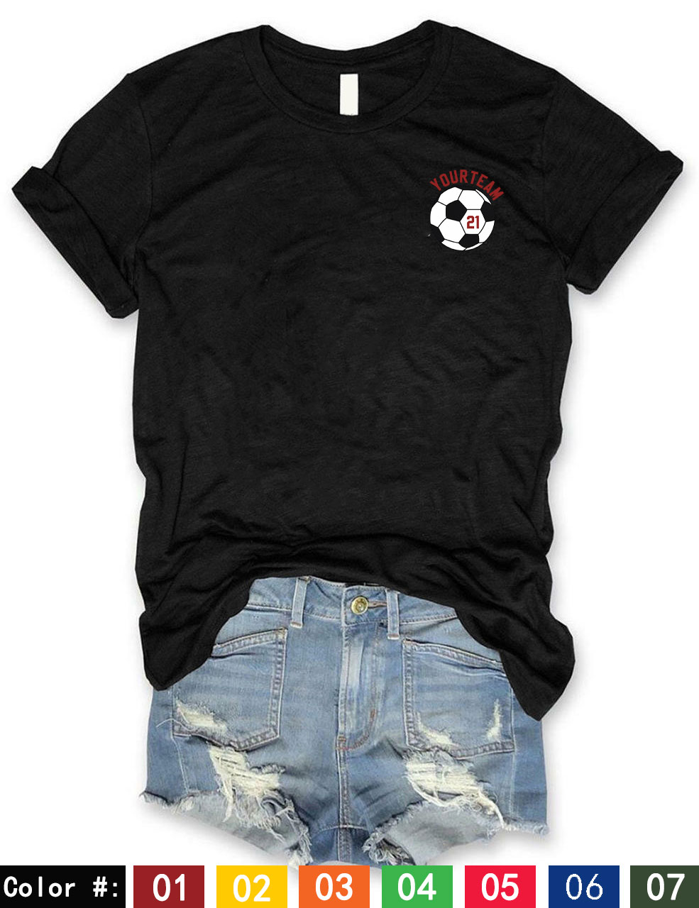 Custom Football T-shirt