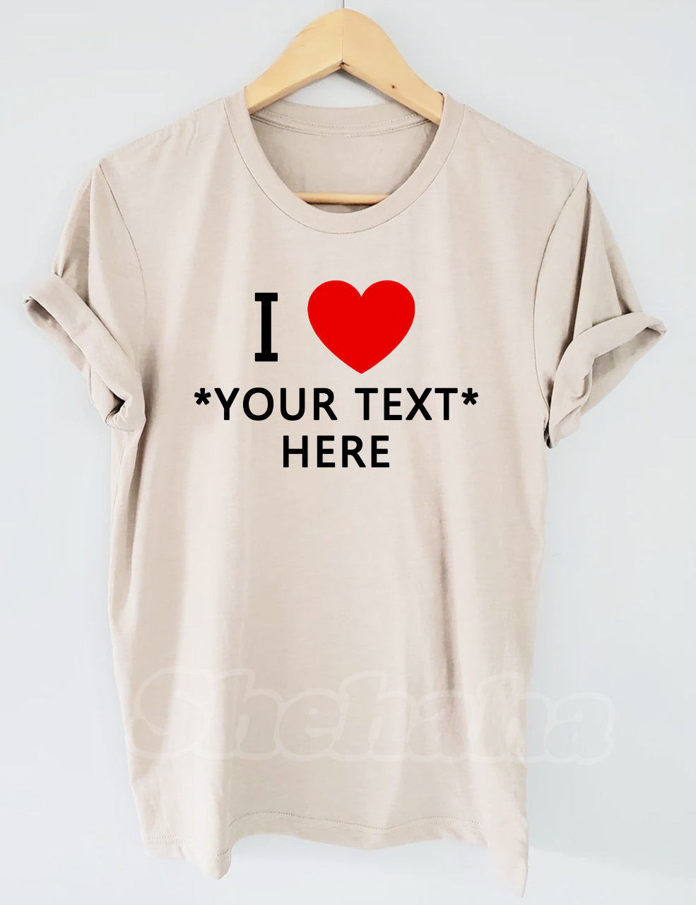 Custom I Heart T-shirt