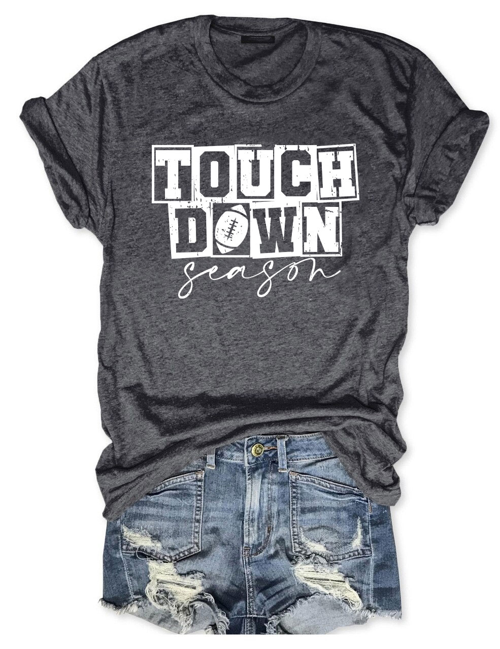 Touchdown Season Football T-Shirt