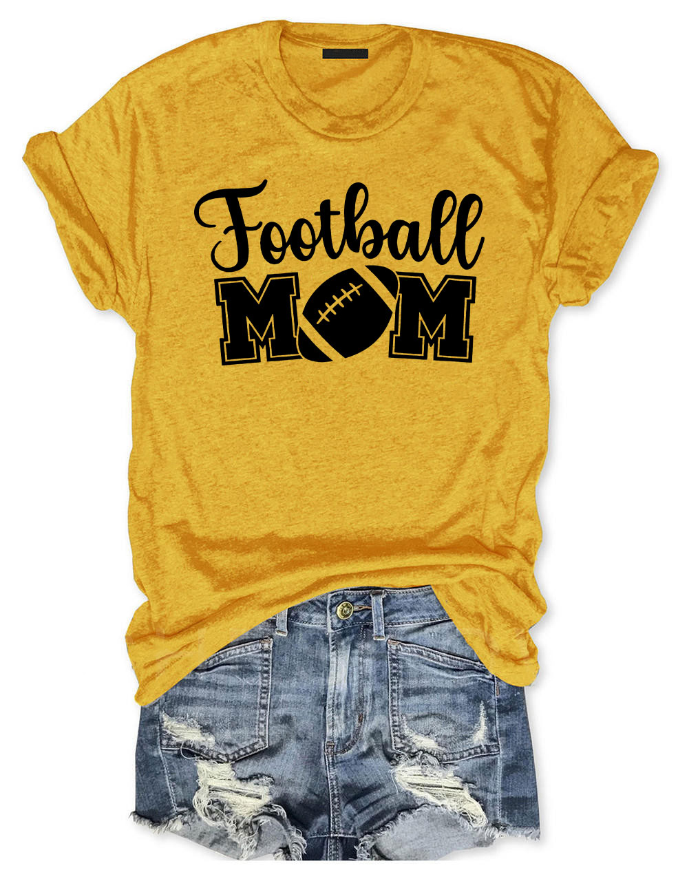 Football Mom Custom T-shirt