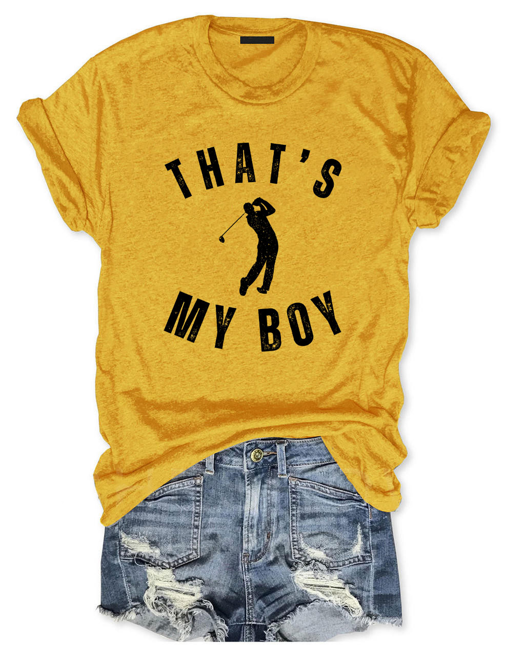 Custom That's My Boy Golf T-shirt