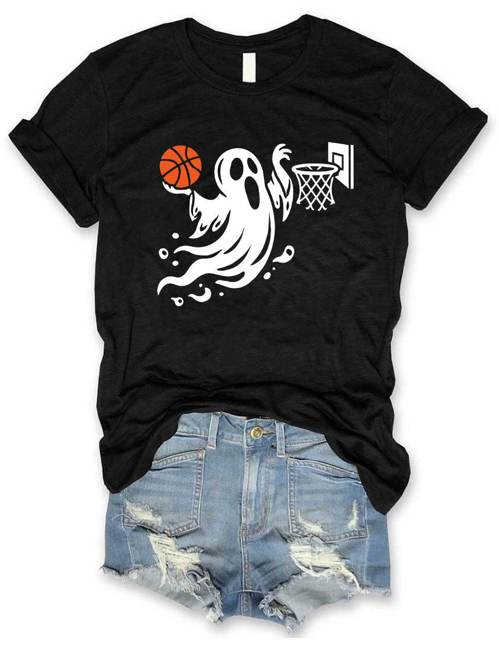 Funny Halloween Basketball T-shirt