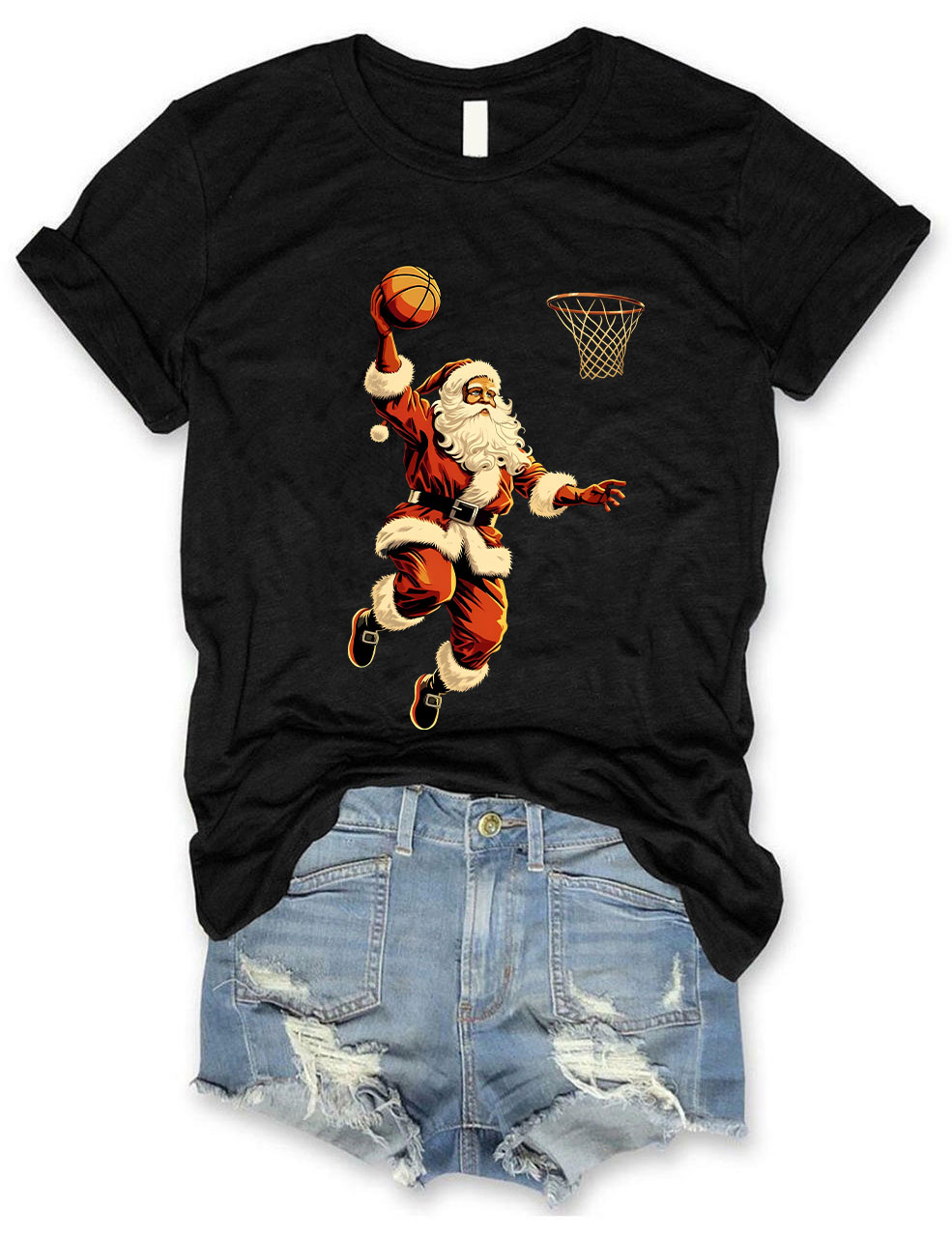 Christmas Basketball T-shirt