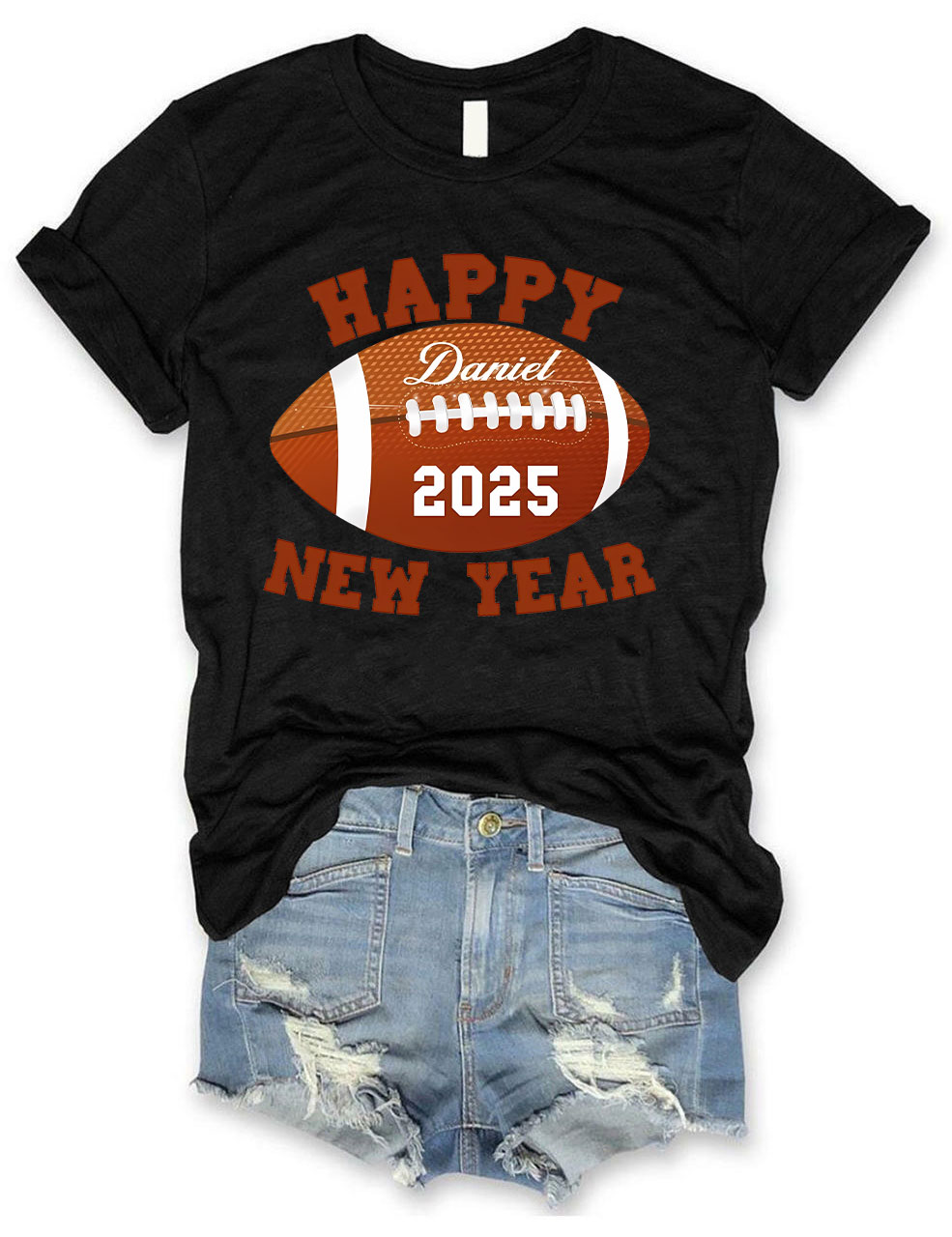 New Year Football T-shirt